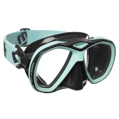 Tauchmaske Mares Force-X Lite Mid – Black/Aquamarine