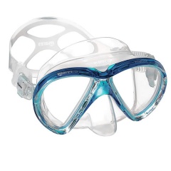 Mares -Schnorchelmaske von Marea, transparent/aquamarin