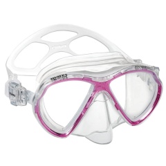 Mares -Schnorchelmaske Panak Mid, transparent/rosa