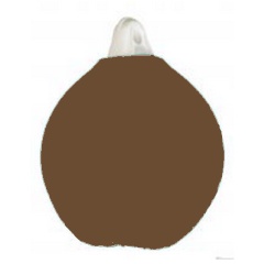 Paar fendersocke Fendress einfache dicke A4 55X71 - Braun