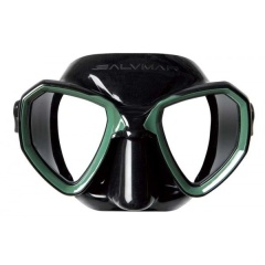 SalviMarMorpheus Schwarz/Grün-Maske