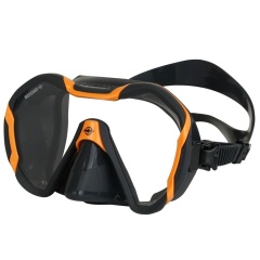 Beuchat Maxlux Evo Maske – Schwarz/Orange