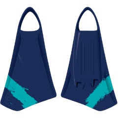 Bodyboard Flossen Option MK2 | Navy/Teal