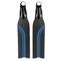 Molchanovs Pro Bifins 3 Carbon Apnoe-Flosse, Blau – Soft