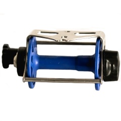 Angelrolle Meandros Albatros Plus - Blau - 15 Meter