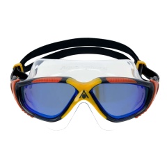 Aquasphere Schwimmmaske vista Schwimmbrille - Spiegeleffekt Indigo Titane