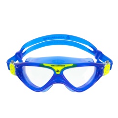Aquasphere Schwimmmaske vista Junior Schwimmbrille - Transparent / Blau