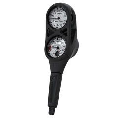 Tauchkonsole Aqualung 2 Elements Manometer + Tiefenmesser - BAR