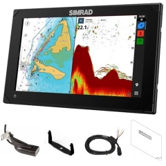 Echolot mit GPS Simrad NSX 3009 + Geber HDI 83/200/455/800KHz