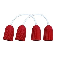 Geschraubte Dyneema-Schalen Epsealonaus Kunststoff - Rot