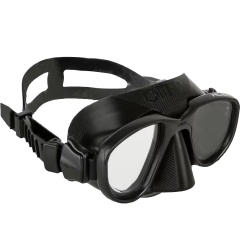 Maske Speerfischen Omer Alien Silikon schwarz