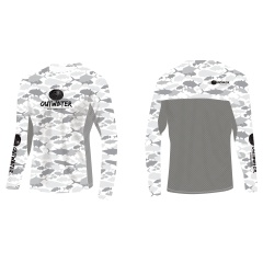 T-Shirt Langarm Outwater Spreaks - mahi mahi - M