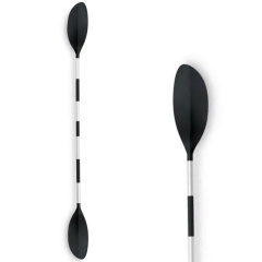 Pagaie Alu Standard 4 parties grise 220 cm