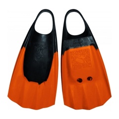 Palmes de Bodyboard Wave Gripper SW Swim Fins|Orange/ Noir | S (35/36)