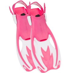 Flossen Verstellbar Cressi Rocks Junior Rosa/Weiß