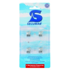 Pastilles de rechange Secumar 4001S Pill-Box 4 pour gilet