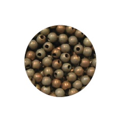50 Perlen Glühen 4 mm und Innen-Ø 1,5 mm