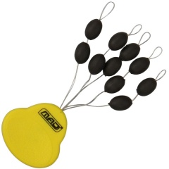 Ovale Perlen Mad Touchdown-Perlen Oval x 10