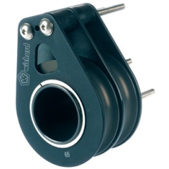 Blöck doppel-Wichard mit Flachbrückenrollen