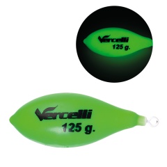 Bleigewichte Vercelli Baitcast Fondo-115 gr-Grün Fluo
