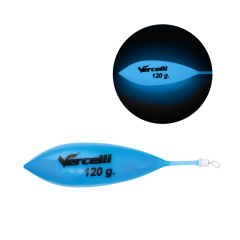 Bleie Vercelli Baitcast Tige-115 gr-Blau Fluo