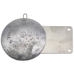 Downrigger-Bleiplatinen mit Flügeln