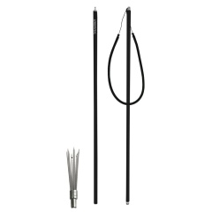 Pole spear Labrax 5 Spitzen, schwarz