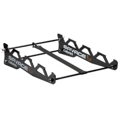 BELLY BOAT ROD STATION BLACK 4 RODS