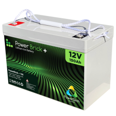 Wasserdichter Lithium-Akku PowerTeck Powerbrick+ 12V 150Ah