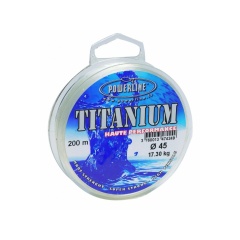 Nylon angelschnur Powerline Titanium 1000 m