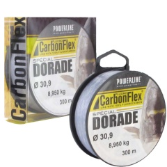 Fluorocarbon-Schnur Powerline Carbonflex Dorade Gris 300 m - 28,6/100 7,9kg