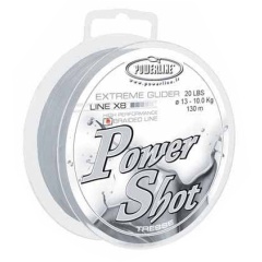 Geflochtene Schnur Powerline Powershot White 130 m 13/100 - 25 lbs