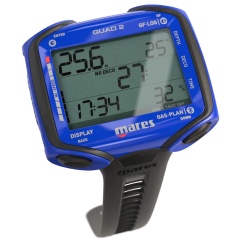 Tauchcomputer Mares Quad 2 Blau