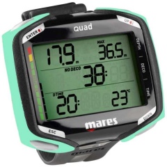 Ordinateur de Plongée Mares Quad Aquamarine