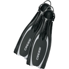 Tauchflossen Cressi Reaction EBS Schwarz/Silber