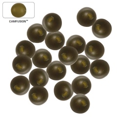 Perlen Carpspirit Rubber Beads 6 mm X 25 Camfusion