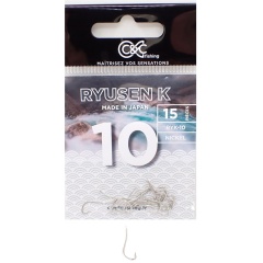 Einzelhaken C&C Fishing Ryusen K Nickel - Nr. 6