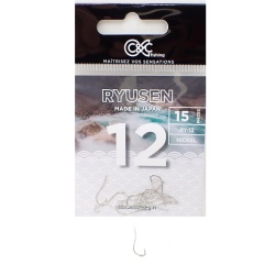 Einzelhaken C&C Fishing Ryusen Nickel - Nr. 8