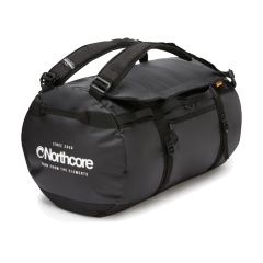 Sac étanche Northcore Duffle 40L Noir et Blanc 