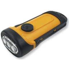 Taschenlampe dynamo Topomarine 3 LED