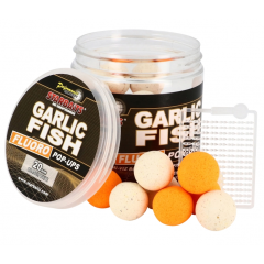 Boilies Starbaits Performance Concept Garlic Fish Fluo Pop Up - 20mm 80gr