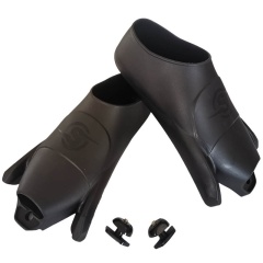 Paar fußtaschen Sigalsub Black – Größe 38/39 + Befestigungsset