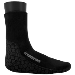 Leaderfins Pro-Socken Black -Langstrümpfe 3 mm – XL