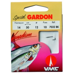 Speziell rotauge 7032 BK 50 cm angelhaken N°16 auf Nylon 10/100
