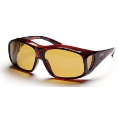 JMC Polarflite Large Angel-Überbrille Gelb