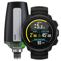 Tauchcomputer Suunto Ocean Set All Black + Tank Pod & Case