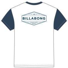 Surf T-Shirt Billabong Herren Kurzarm - Weiß - 2020 - S