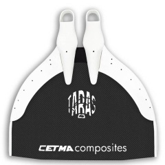 Monopalme apnée Cetma Taras carbone Blanc