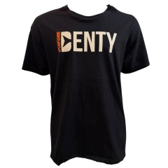 Denty Spearfishing -T-Shirt, klassisch, schwarz
