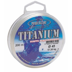 Nylon angelschnur Powerline Titanium 200 m 20/100 - 3,95 kg